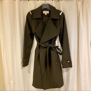Michael Kors Olive Green Trench Coat